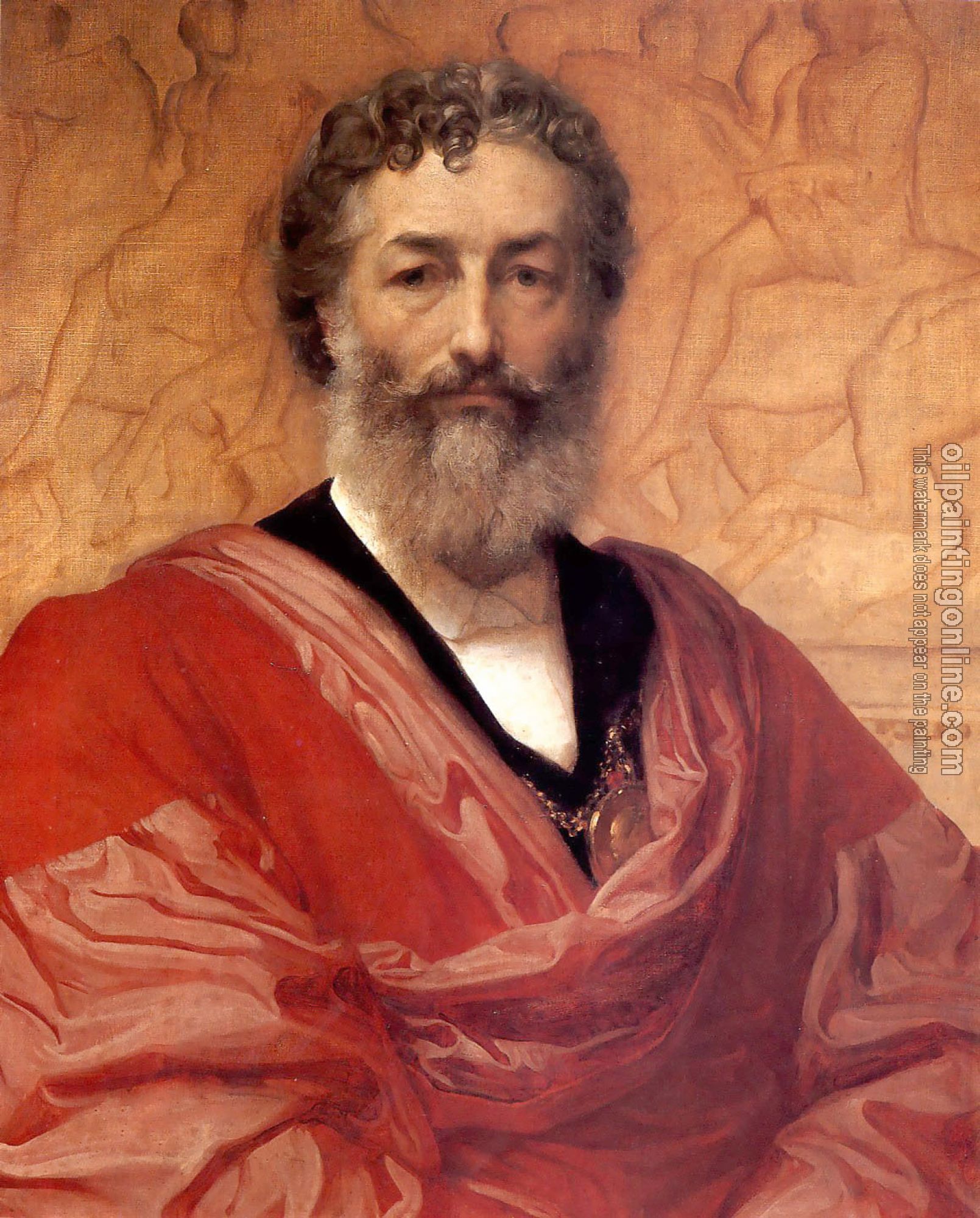 Leighton, Lord Frederick - Self-Portrait
